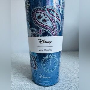 Vera Bradley CINDERELLA Blue Paisley Tumbler